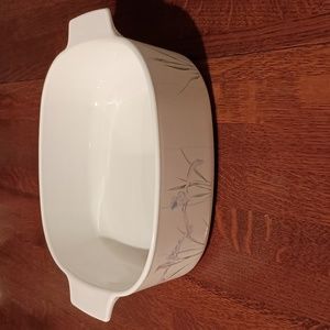 CorningWare Ceramic Shadow Iris Square Casserole Dish b150
